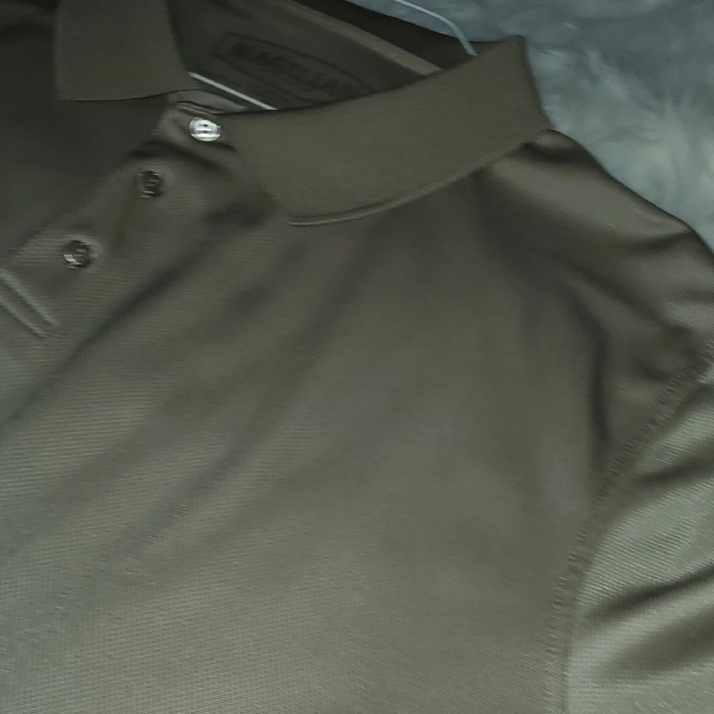 Magellan Outdoors Men's Khaki Polo Shirt - Picture 3 of 4